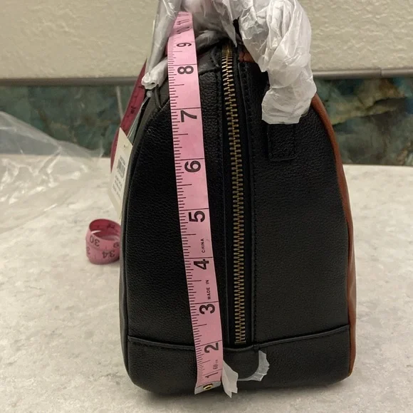 NWT Sydney Satchel in "Neutral Multi" by Fossil. Beautiful bag! - Picture 10 of 15